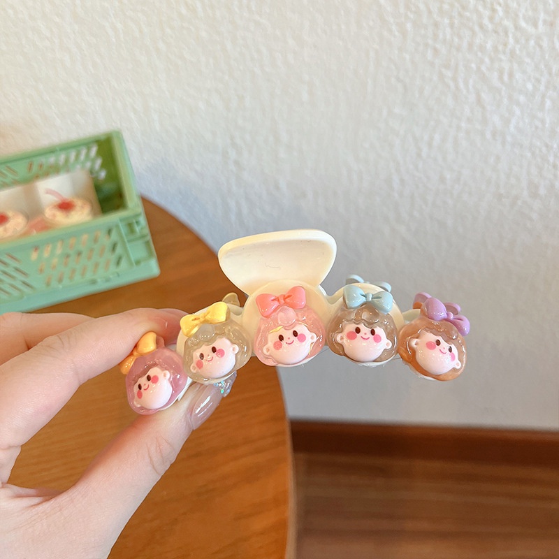 Kẹp Tóc Hình Cá Mập Hoạt Hình Phong Cách Hàn Quốc Cho Nữ