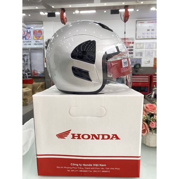 Mũ bảo hiểm HONDA chính hãng 3/4 đầu