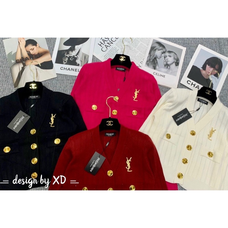 LEN cổ v cúc đồng KÈM TAG siêu  xinh hàng l1 dành cho nữ VANDUONGshop