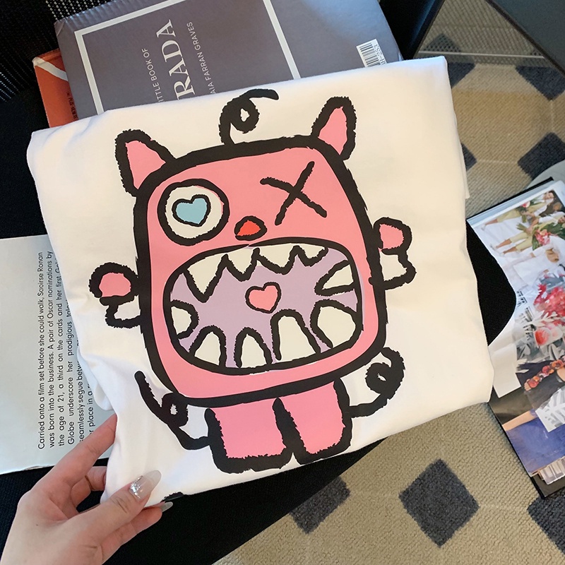 Áo Thun 100% Cotton Plus Size 5XL Phong Cách Hàn Quốc Thời Trang Cho Nam Nữ