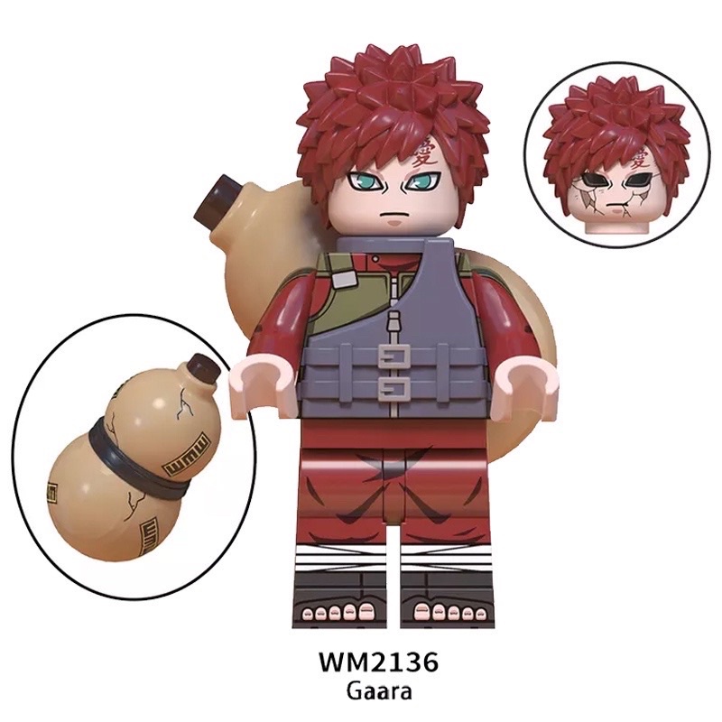 Đồ Chơi Lắp Ráp Mô hình Minifigures Các Nhân Vật Truyện Tranh Naruto