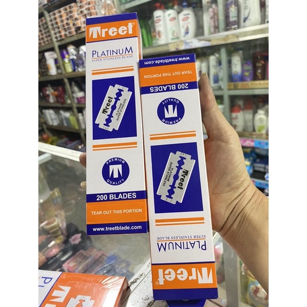 Lưỡi lam treet cam hàng cty nhập khẩu 100 lưỡi 200 lưỡi