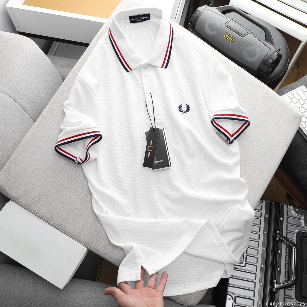 [ XUẤT XỊN ] Áo thun polo thời trang , áo thun cổ trụ nam, mắt vải cá mập xịn mịn, phối viền tinh tế 50123