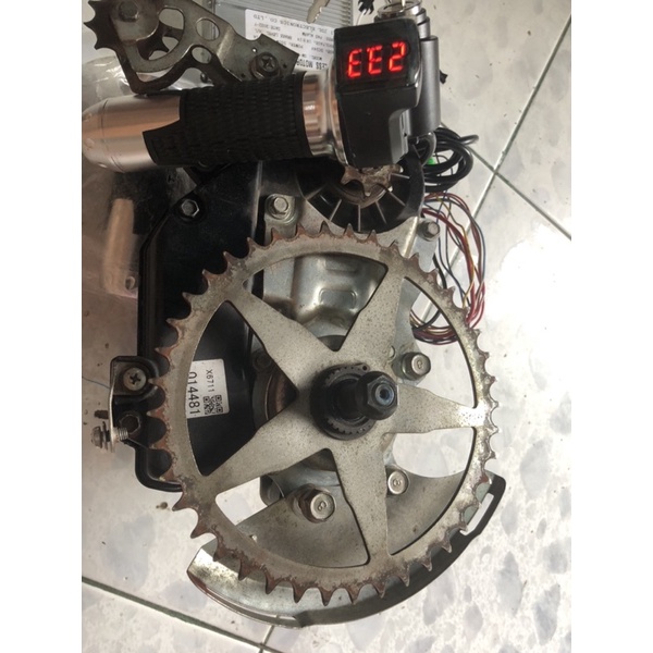 Máy Yamaha cao cấp lên sẳn tay ga dùng cho xe trợ lực và xe đạp điện Nhật bãi