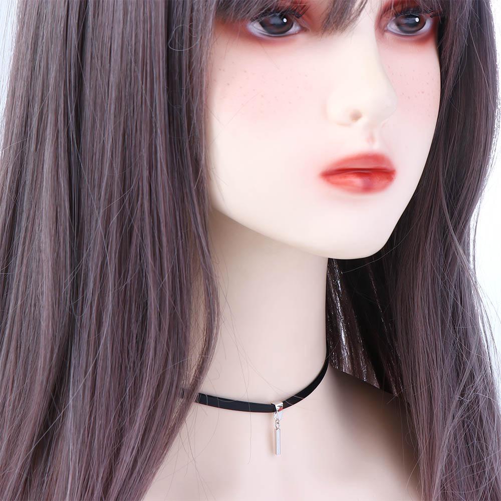 VANES1 Vòng cổ Hợp Kim Thiết Kế Độc Đáo Thời Trang Hàn Quốc Cho Nữ