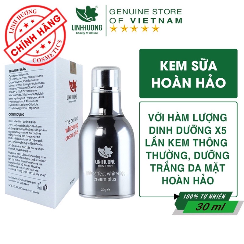 Kem cấy trắng da Linh Hương