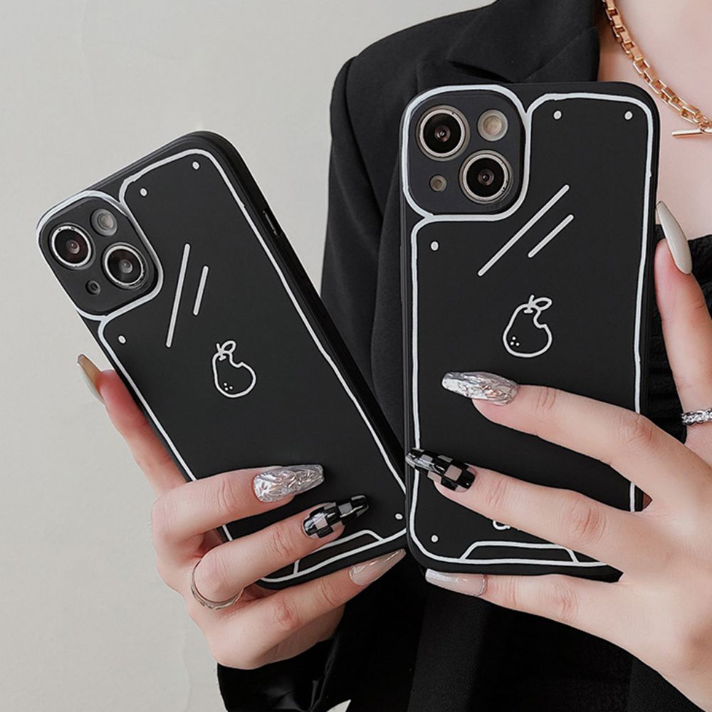 Ốp điện thoại TPU dẻo họa tiết trái cây phong cách Hàn Quốc thích hợp cho IPHONE 13 12 11 PRO MAX X XR 8 7 PLUS