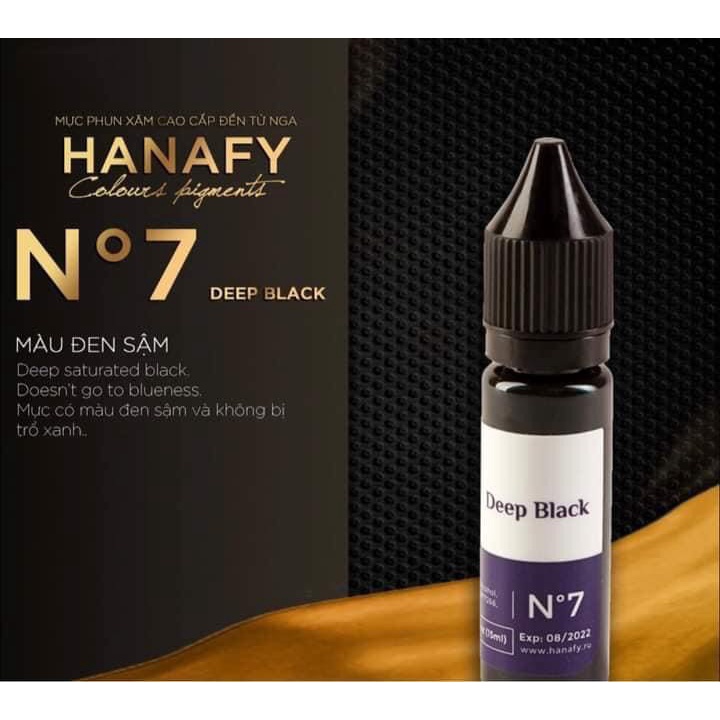Mực Phun Xăm Hanafy Chính Hãng Chuyên Đi Sợi Hairstroke Siêu Nét