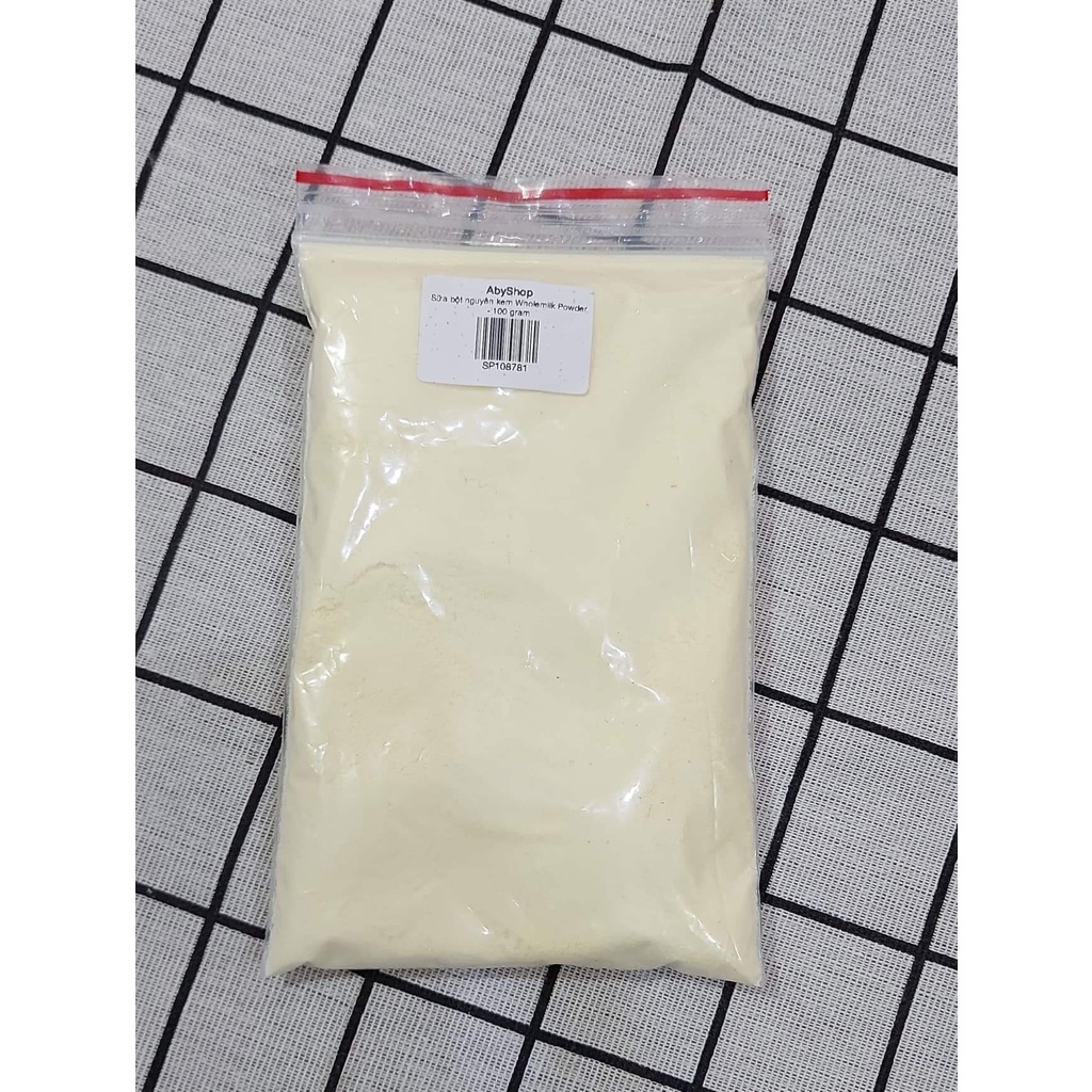 Gói 100g Sữa bột nguyên kem Wholemilk Powder ⚡ CHẤT LƯỢNG TỐT NHẤT ⚡ Bột sữa New Zealand nguyên kem hiệu Classy Foods