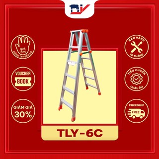 [HỎA TỐC 2H HCM] Thang nhôm gấp DIY TLY-6C