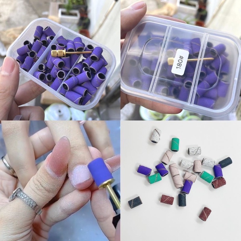 Đầu mài nhám mịn hộp 60 chiếc