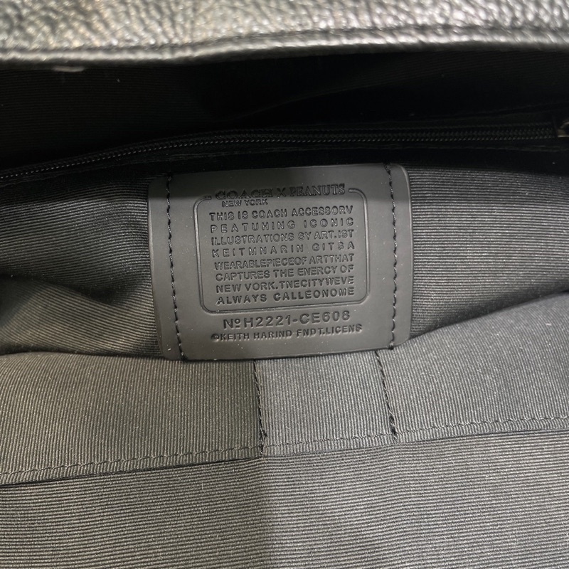 Balo nam Coach X Peanuts West da bò thật