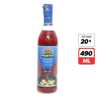 Nước mắm cá cơm thuận phát 20n 490ml