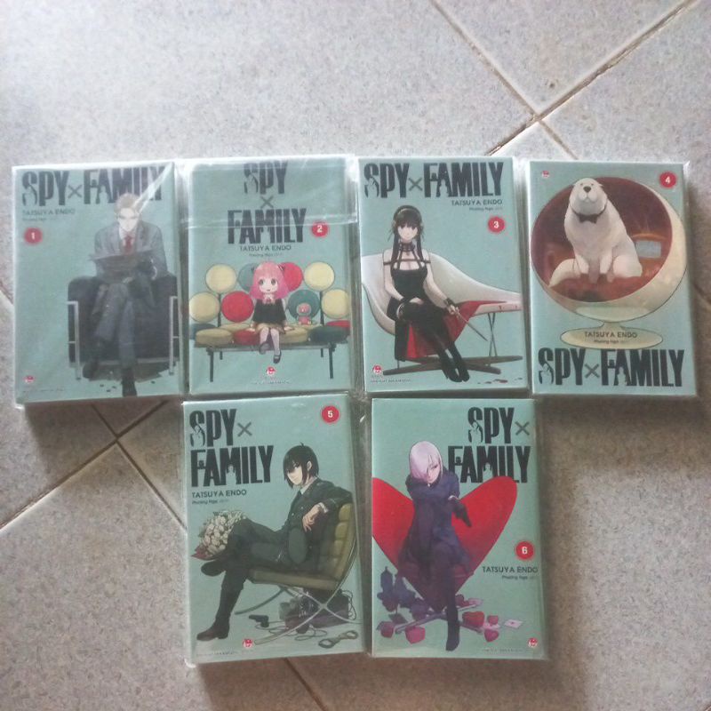 Sổ Combo Spy x Family full bộ từ 1 đến 6
