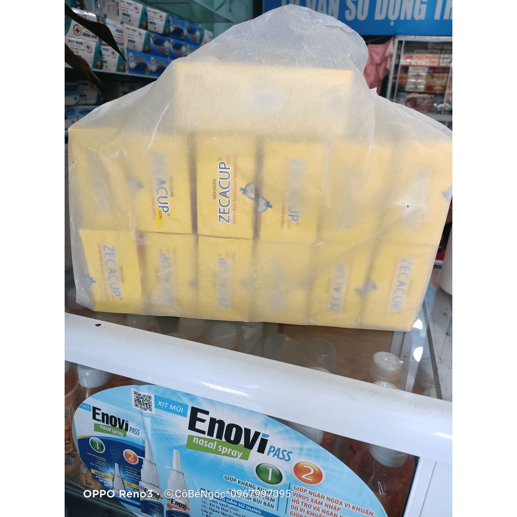 ZECACUP Viên Ngậm - Bổ Phế, Giảm Ho, Loãng Đờm, Làm Ấm Đường Hô Hấp, Giúp Giảm Đau Rát Họng Và Khản Tiếng Do Ho Kéo Dài