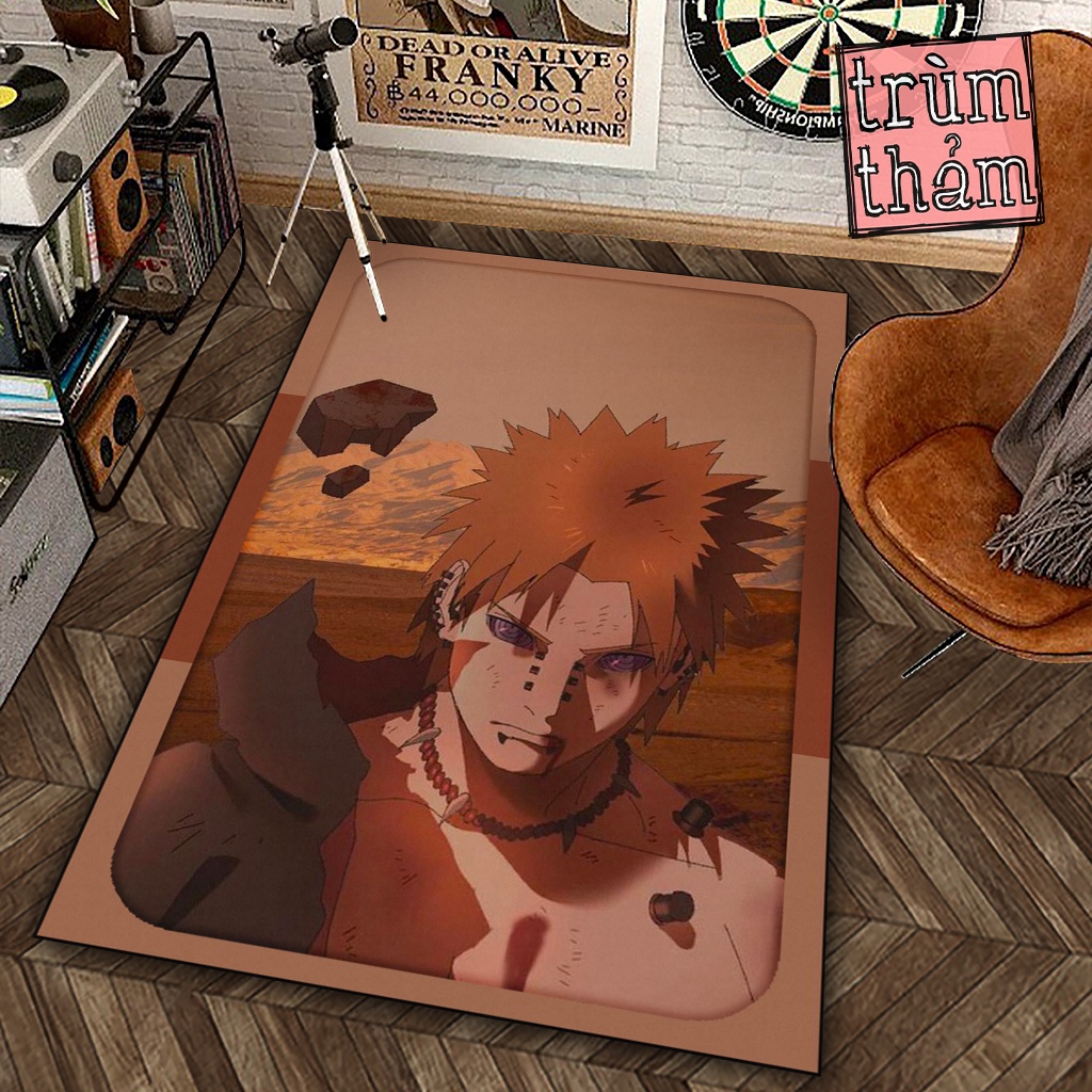 Thảm Trang Trí Yahiko Anime Manga Naruto Pain Decor Góc Học Tập Làm Việc Phòng Ngủ Phòng Khách Văn Phòng