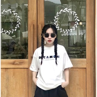 Áo thun Dicamon Signature ver 2.0 năng động trẻ trung Màu Đen/Trắng