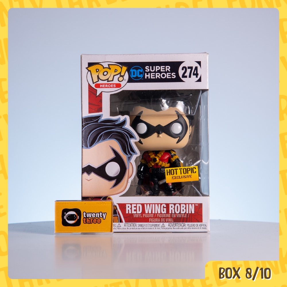 Mô Hình Funko Pop • Red Wing Robin 274 • DC Super Heroes