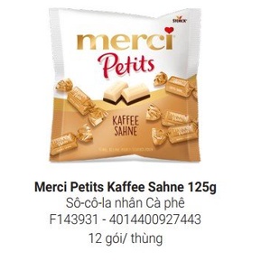 Kẹo Socola Merci  125g Petits Storck