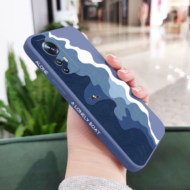 Ốp Điện Thoại Hình Thuyền Sáng Tạo Cho Xiaomi Mi 12 12X 12S 11 Pro Lite Ultra 11Lite