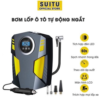 Bơm lốp ô tô - stu hàng nhập khẩu chất lượng cao bh 12 tháng