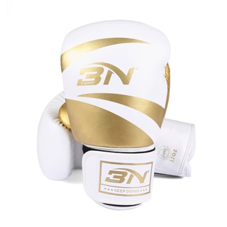 Găng tay boxing bn - trắng vàng