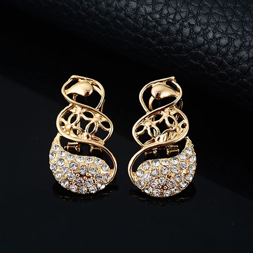 Bộ Trang Sức Đính Đá Thời Trang Dành Cho Nữ