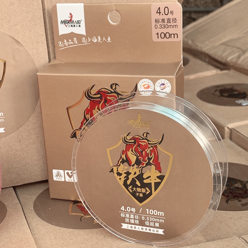 Cước Trục, Thẻo Thiết Ngưu Hàng Mermaid Chính Hãng Có Check Được Mã