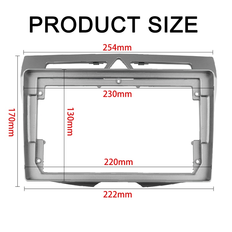 Bộ Khung Gắn Radio Fascia MORNING / PICANTO 2008 DVD Cho Xe Hơi