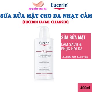 [Chính Hãng] Sữa Rửa Mặt Eucerin Facial Cleanser PH5 Sensitive Skin Cho Da Nhạy Cảm 400ml