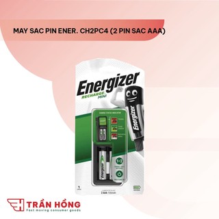 Bộ sạc Energizer Charger kèm 2 pin Ener AAA 700mAh, tự ngắt sạc