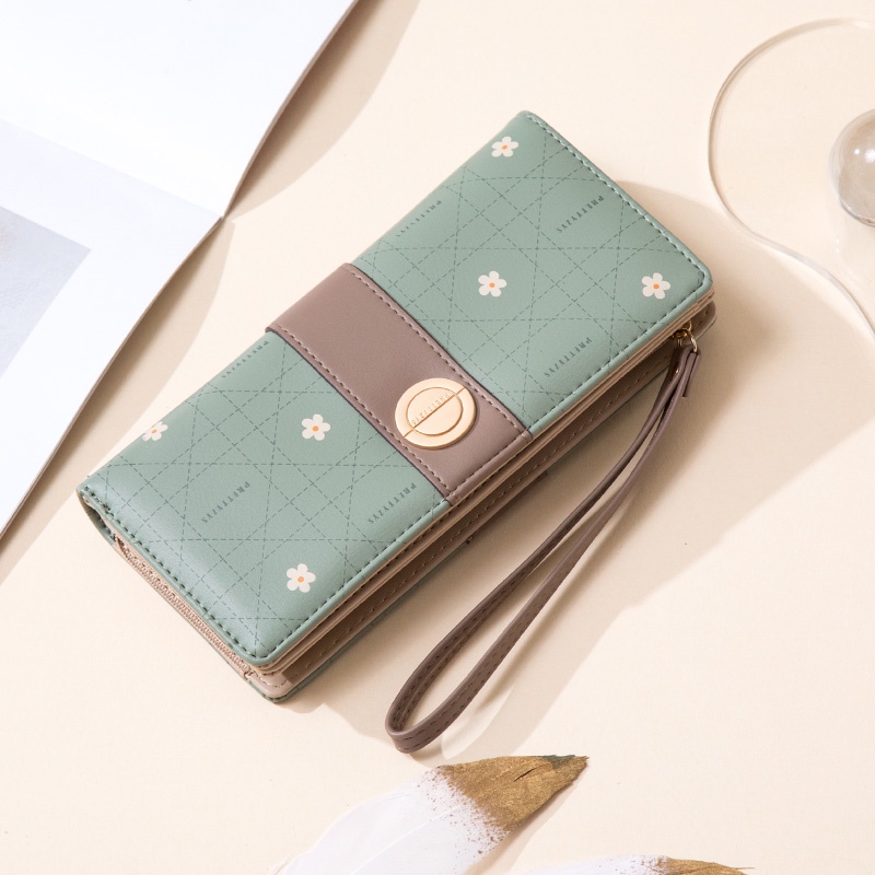 Ví Dài Nữ Có Dây Đeo Cổ Tay Đa Năng