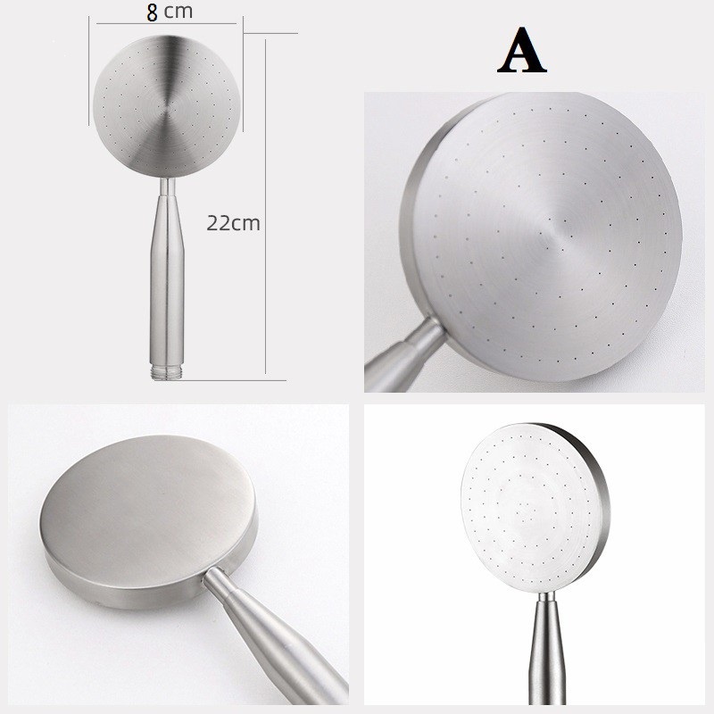 Bộ Vòi Sen Áp Suất Cao Bằng Thép Không Gỉ Susha SUS304