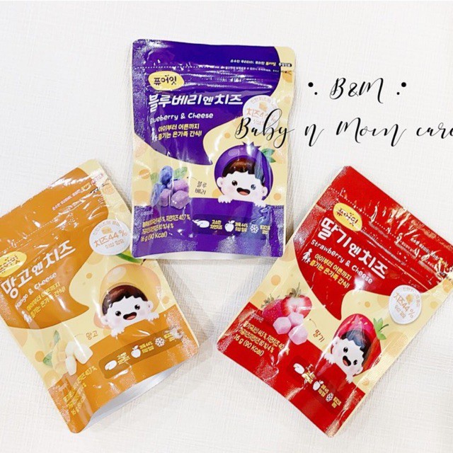 Phô-mai sấy lạnh Naebro Hàn Quốc cho bé từ 7 tháng