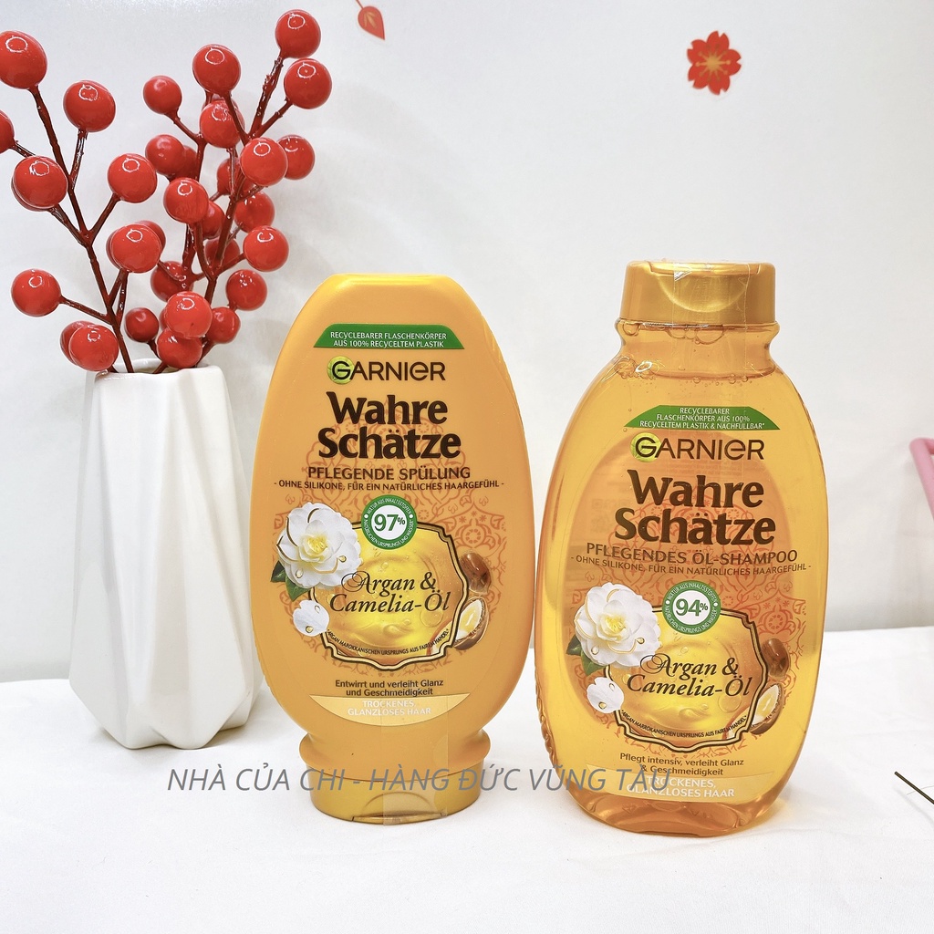 Dầu gội- xả Garnier siêu thơm - hàng Đức