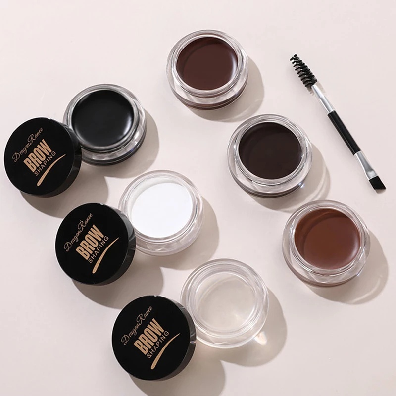 1 Kem Kẻ Lông Mày 6 Màu Sắc Tùy Chọn Chống Nước Bền Màu Dài Lâu
