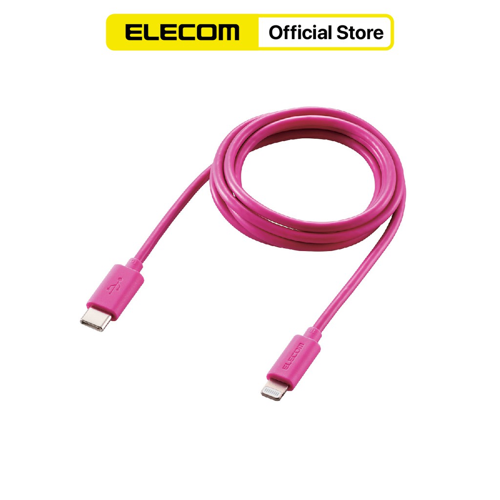 Cáp Light ning chuẩn Type C Elecom 1.0m MPA-CL10 HÀNG CHÍNH HÃNG