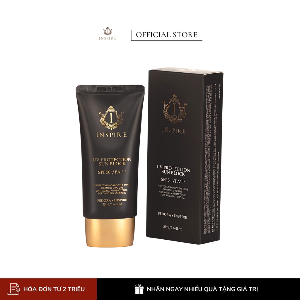 KEM CHỐNG NẮNG INSPIRE UV PROTECTION SUNBLOCK SPF 50+/PA++++