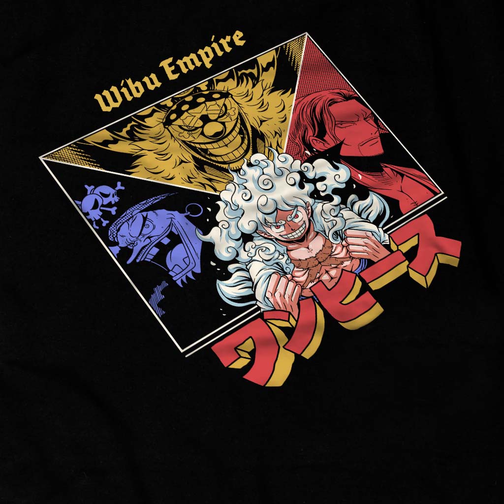 WIBU EMPIRE | Quần Short Nỉ Dày Nam Nữ Unisex - Form Chuẩn | Tứ Hoàng | Anime One Piece