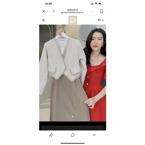 Set đầm size M