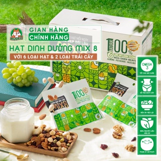 Hạt dinh dưỡng mix 8 loại NUDELI, granola siêu hạt