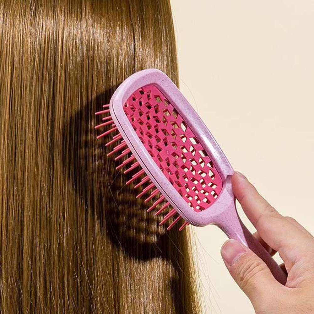 MOCHO Lược Chải Tóc Mát Xa Da Đầu Tạo Kiểu Tóc Xoăn Răng Thưa Tiện Dụng Cho Nữ