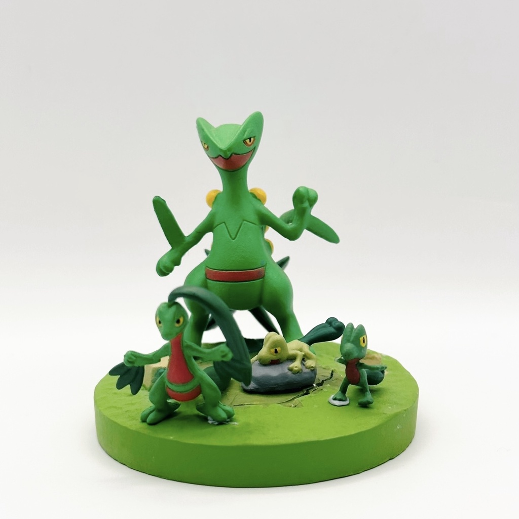 [Chính Hãng] Mô Hình Đồ Chơi Pokemon Zukan 1/40 Grovyle line