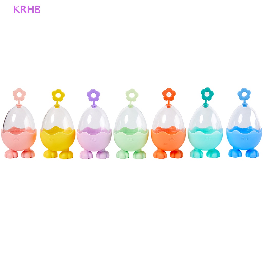 1 Hộp Rỗng Trong Suốt Đựng Mút Trang Điểm Mới