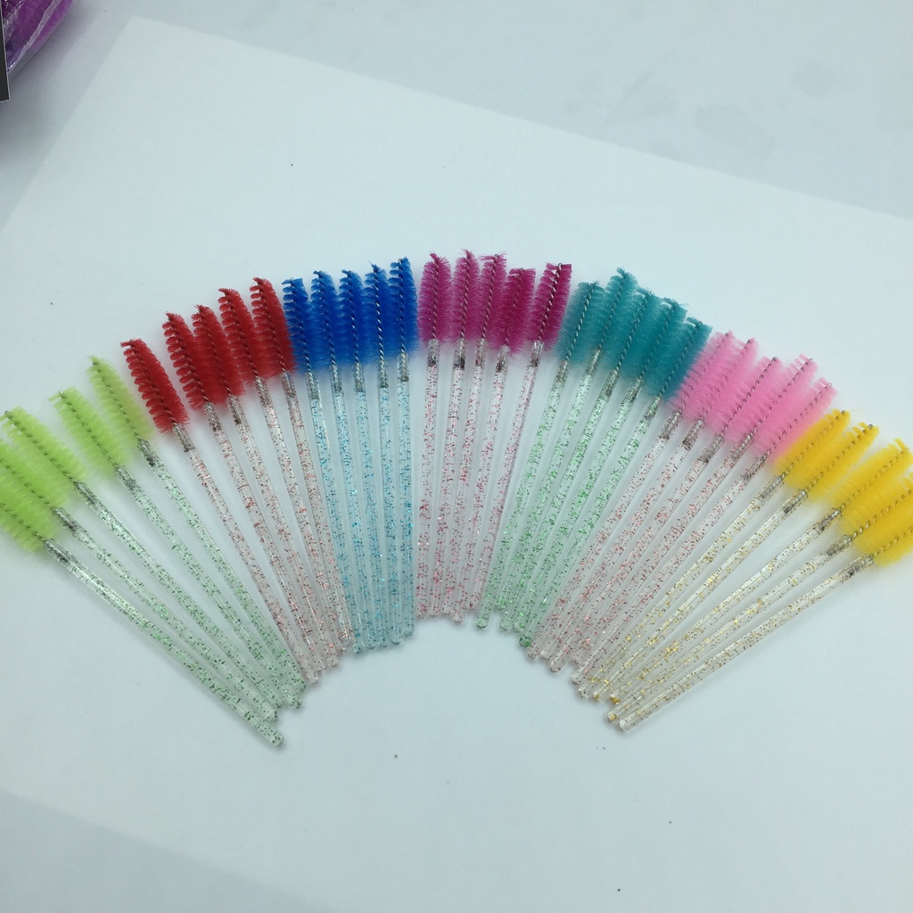 Chổi chải mi nối ( BỊCH 50 CÂY)_dụng cụ nối mi_Huy Hoàng Mi