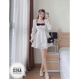 BIGSIZE Đầm hoa nhí D26A