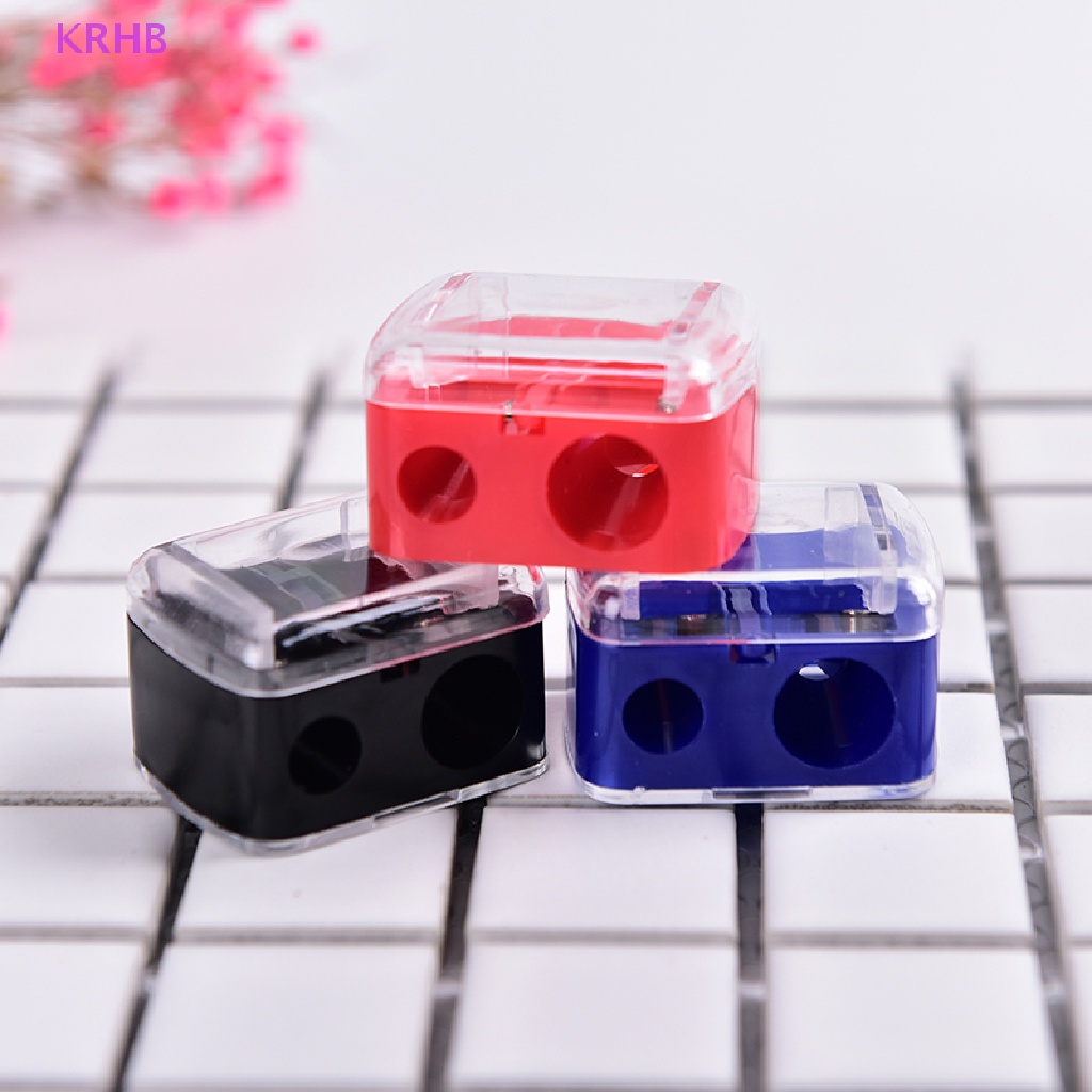 Bút Chì Kẻ Mắt / Môi 2 Lỗ Kèm Đồ Chuốt KRHB