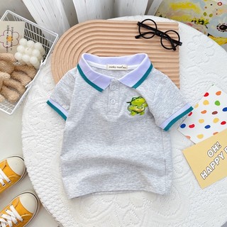 Áo cotton cổ trụ(8-25kg)