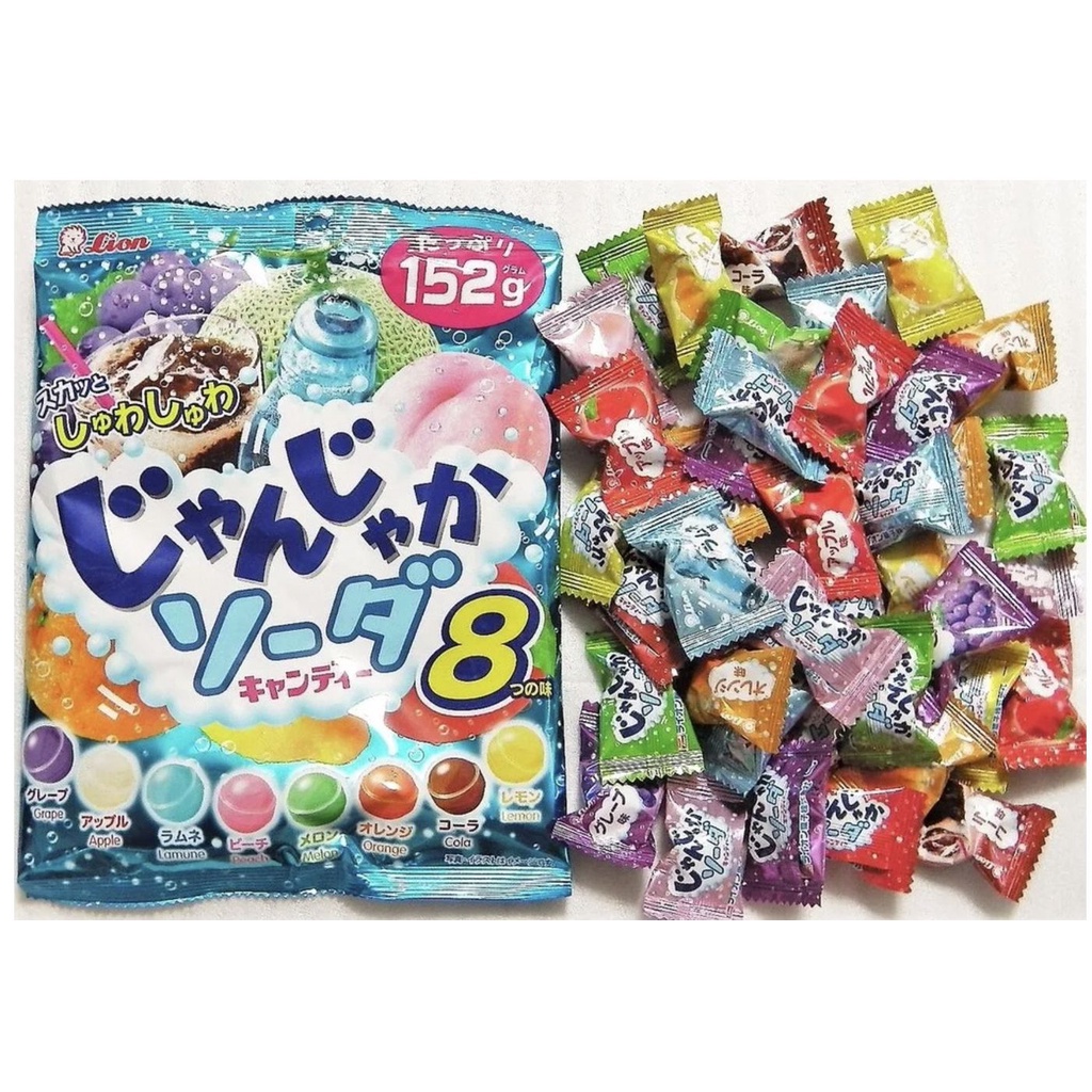 Kẹo Soda 8 Vị Trái Cây LION