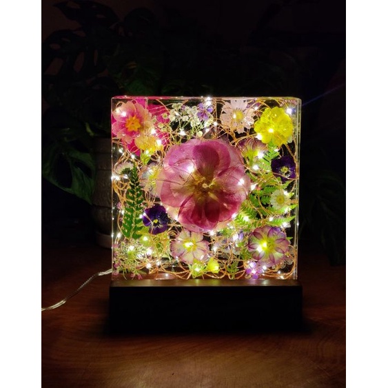 Dây đèn dây kim loại dùng trong resin handmade